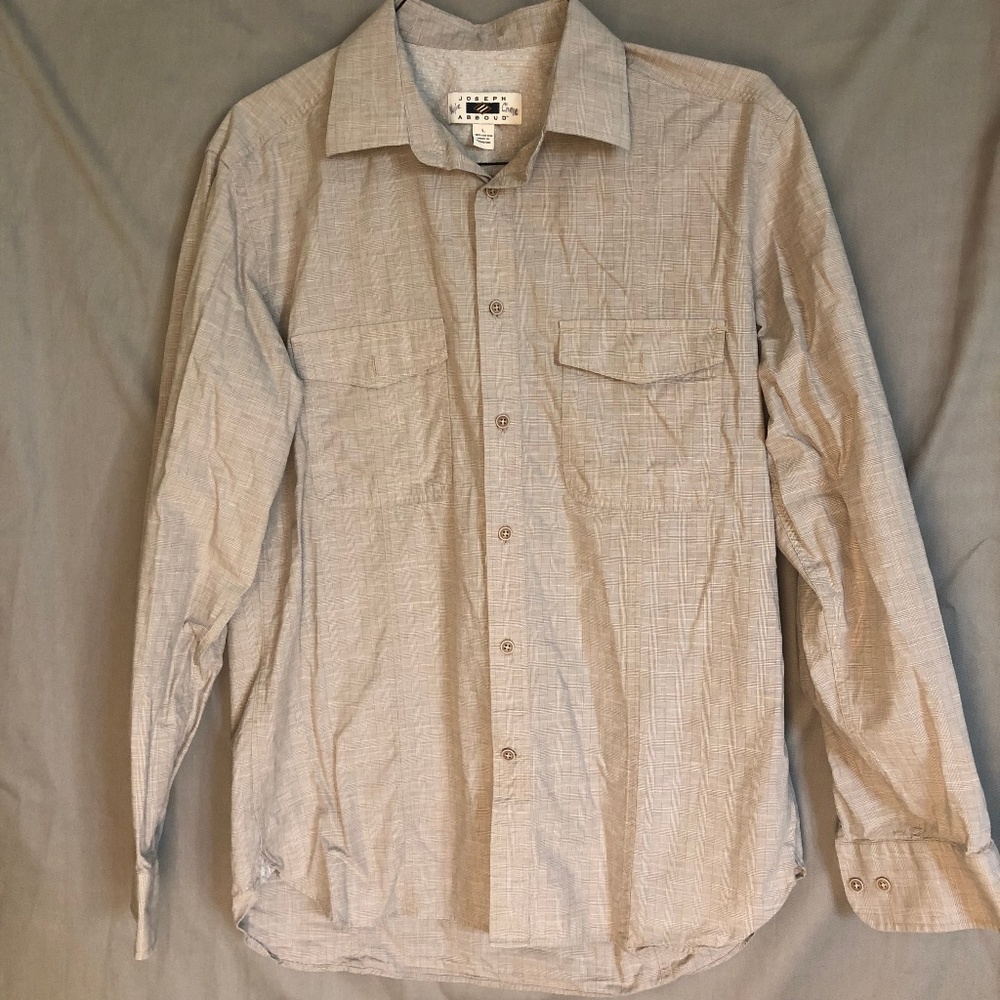 Joseph Abboud Gray Dress Shirt